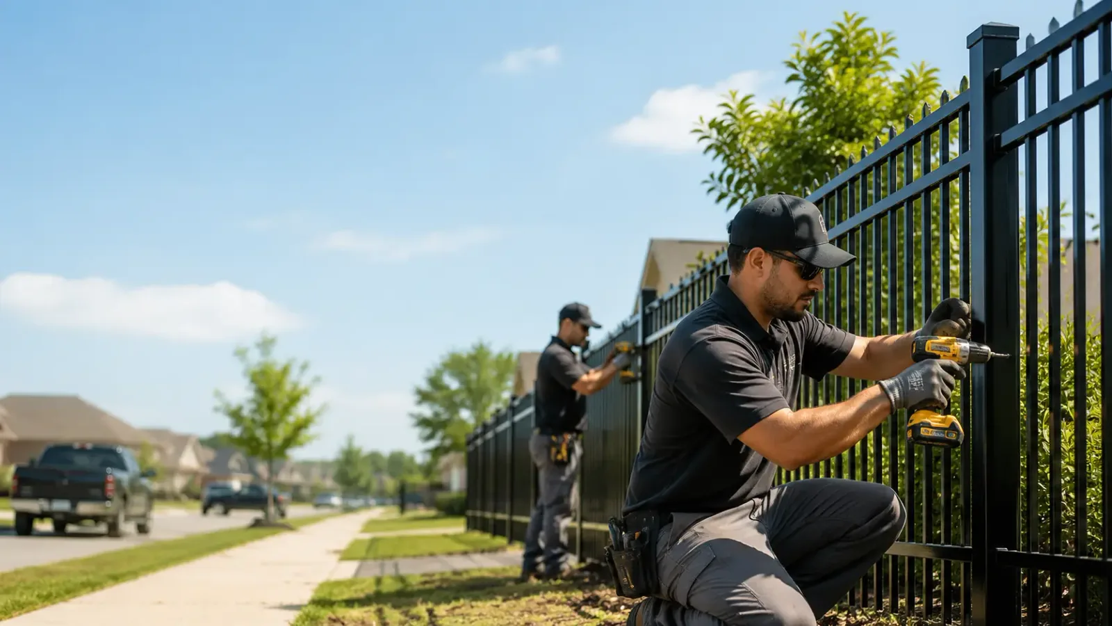 Metal Fence Installation in Lewiston, MI